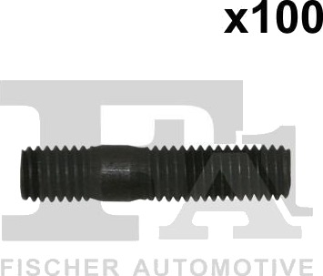 Skrue, avgassbend FA1 985-08-026.100