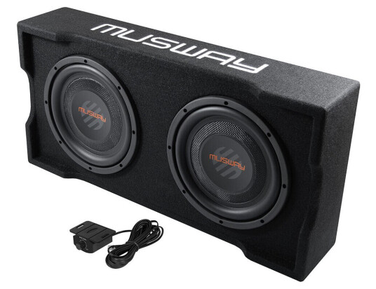 Musway MF210A 2x10" aktiv subwoofer 2x10" i kasse 400W RMS