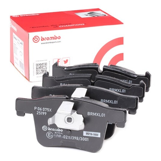 Bremseklosser BREMBO P 06 075X