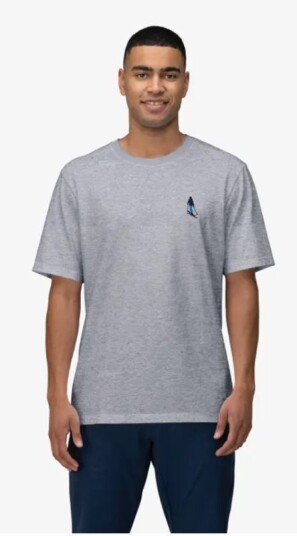 Norrøna /29 Cotton Activity Embroidery T-Shirt M's Grey Melange Grey Melange XL