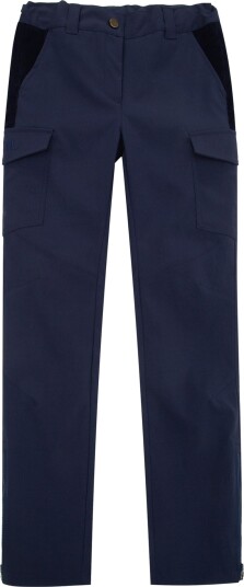 WoolLand Romsdalshorn Cord Turbukse Blue Ink 134 140