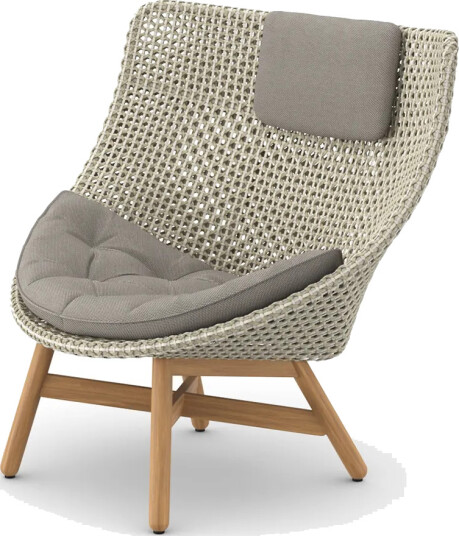 Dedon Mbrace wingchair teak AY5 teak 0205 sea salt 0140 Dedon Mbrace wingchair teak AY5 teak 0205 sea salt 0140