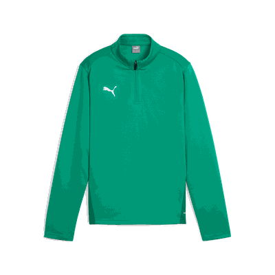 Puma teamGOAL Training 1/4 Zip Top, treningsgenser, junior Green 140 Puma teamGOAL Training 1/4 Zip Top, treningsgenser, junior Green 140