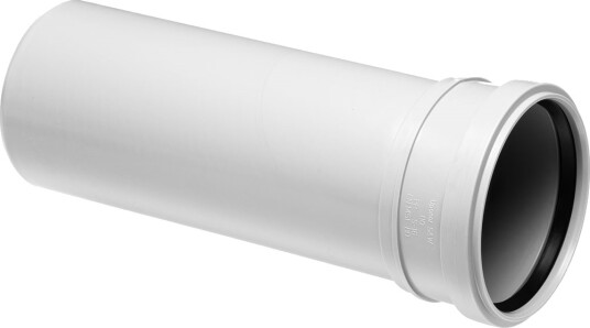UPONOR DECIBEL AVLØPSRØR M/MUFFE 110MM 1M HVIT UPONOR DECIBEL AVLØPSRØR M/MUFFE 110MM 1M HVIT