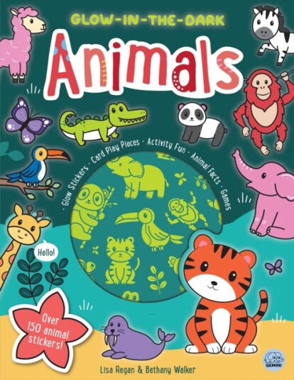 GlowintheDark Animals Sticker Activity