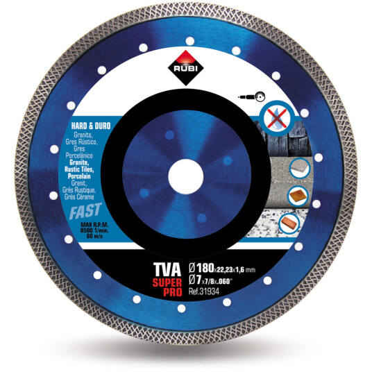 RUBI DIAMANTBLAD HEL TVA 180 SUPERPRO RUBI DIAMANTBLAD HEL TVA 180 SUPERPRO