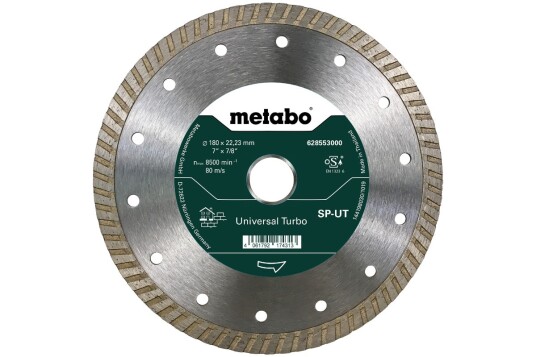 Metabo Universal Turbo Diamantkappeskive 180mm for Betong og Fliser