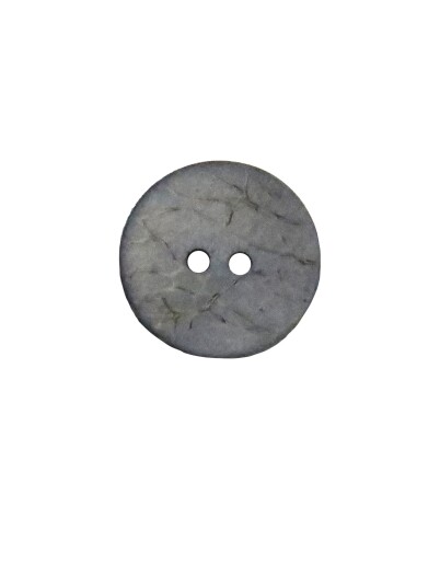 Villy Jensen Knapp 2 hull kokos lysblå 20mm