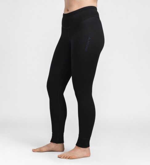 Aclima FleeceWool V2 Longs Dame Jet Black XL