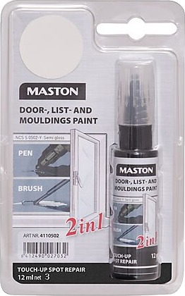 Maston fargepenn hvit 12ml