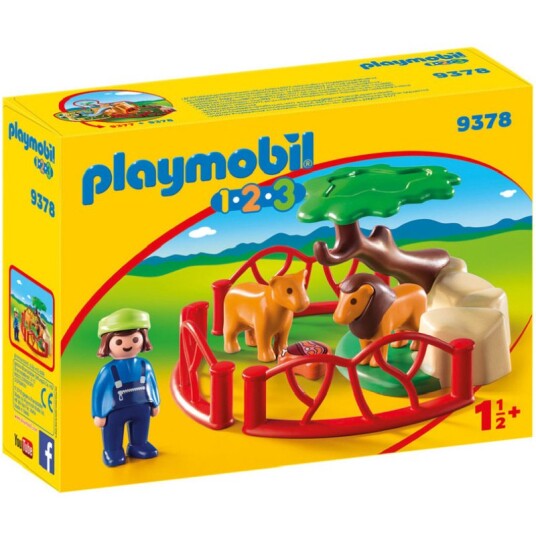 Playmobil 123 Løve innhegning 9378