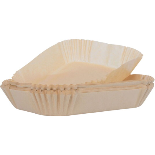 Papirforme Til Airfryer | Rektangulære | 100 Stk. Papirforme Til Airfryer | Rektangulære | 100 Stk.