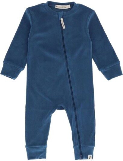 Gullkorn  Jona Fleece heldress til baby Stormblå