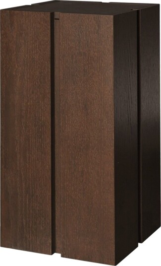Ferm Living Parcel pedestal H60 mørkbeiset