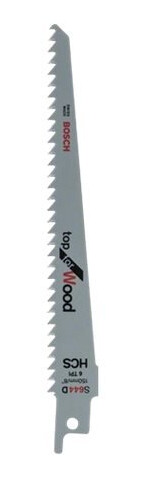 Bosch S 644 D Sagblad for Tre, Plast og MDF - 5 Deler 150 mm - Elektroverktøy Tilbehør Bosch S 644 D Sagblad for Tre, Plast og MDF - 5 Deler 150 mm - Elektroverktøy Tilbehør