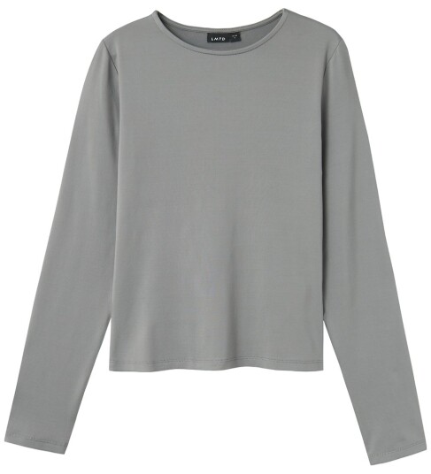 LMTD Nlfdinci Ls Short S Top Noos Grey 134 140