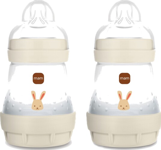 MAM Easy Start Tåteflaske Anti-kolikk 160 ml 2-Pakk, Nøytral