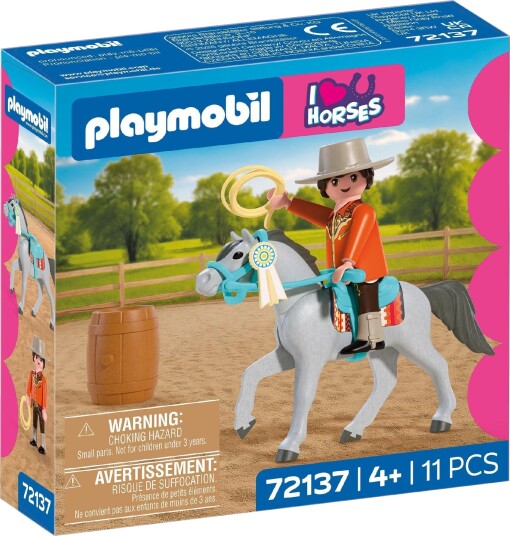 Playmobil 72137 Westernridning Lekesett 4+ År 11 Deler