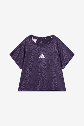 Adidas Sport Performance Treningstopp JG PR Tee Lilla Adidas Sport Performance Treningstopp JG PR Tee Lilla