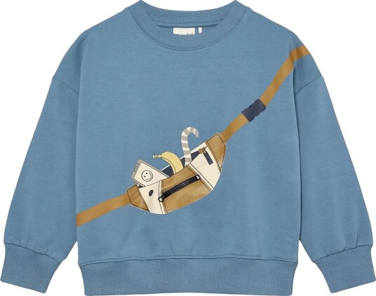 Minymo Sweatshirt Ls Blue 134