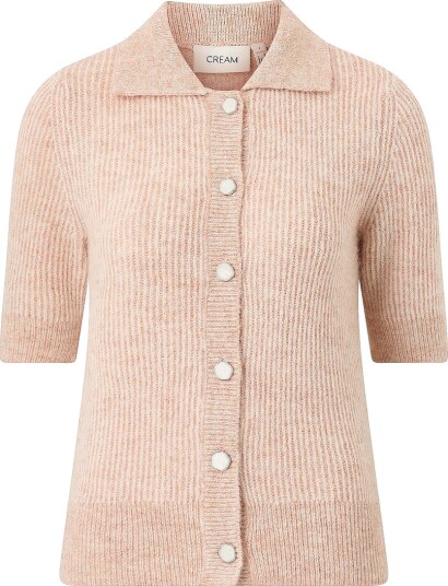 Cream Kardigan CRSienna Knit Cardigan Orange