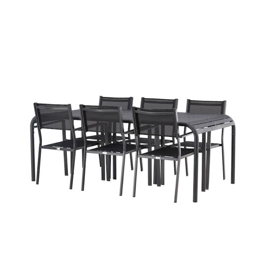Spisegruppe Venture Home Borneo Bord med 6 Copacabana Stoler Spisegruppe Venture Home Borneo Bord med 6 Copacabana Stoler