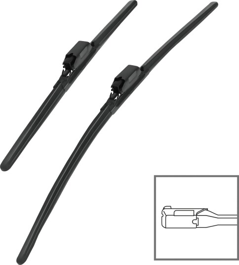 HEYNER 020190 Vindusvisker HEYNER 020190 Vindusvisker