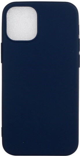 EIDERWOOD iPhone 12 Mini Matt Fleksibelt Plast Mobildeksel - Mørk Blå