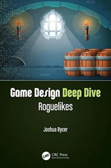 Game Design Deep Dive Av Joshua Bycer
