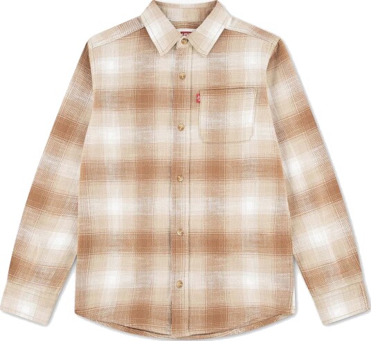 Levi"s Lw L/S Woven Top Brown 158
