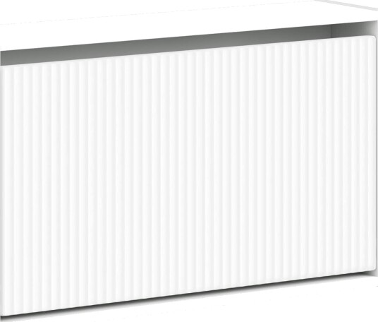 vidaXL Vegghengt skoskap ARNHEM 71 x 17 x 43 cm Konstruert tre Hvit