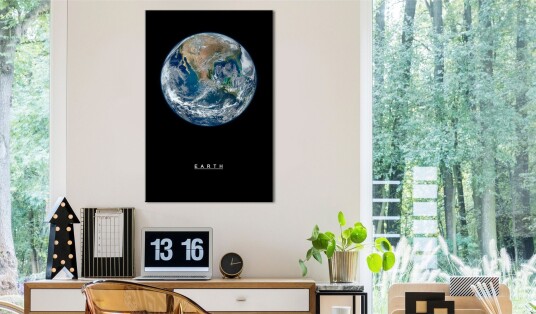 Tavle Earth 1 Part Vertical 60X90 Artgeist sp. z o. o.