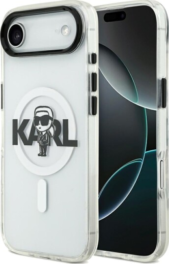 Karl Lagerfeld MagSafe Mobildeksel til iPhone 17 Air - Gjennomsiktig