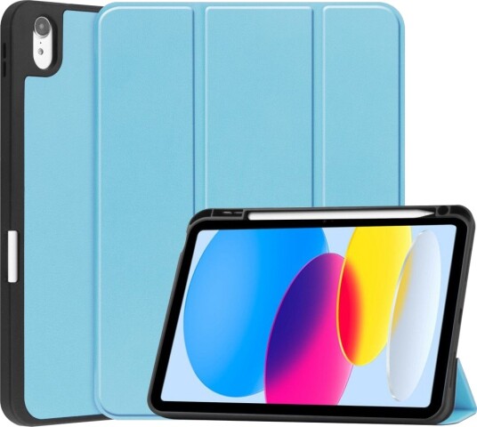 Trolsk Deksel med Stativfunksjon Premium iPad 11/iPad 10,9 (2022) Klarblå
