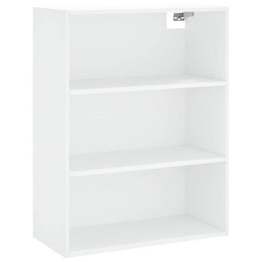 vidaXL Highboard hvit 69,5x34x180 cm konstruert tre 8720845933081