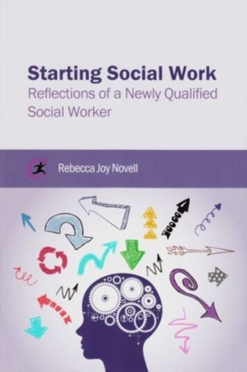 Starting Social Work Starting Social Work