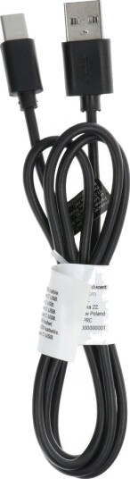 Usb Oem Usb-A Til Usb-C Kabel 1 M Svart