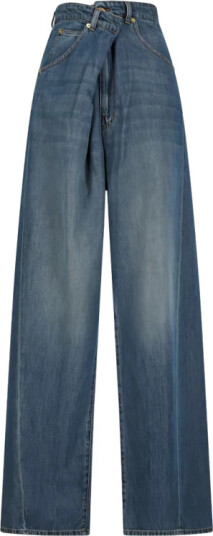 Darkpark Dame Jeans Blå W28,
