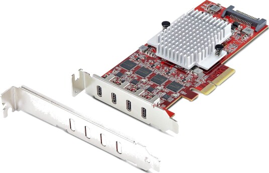 StarTech PCIe USB C 4 Port P10Q4C USB CARD LP