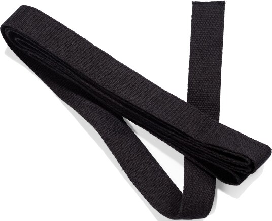 Reim til bag Sort, 30 mm bred, 3 meter lang