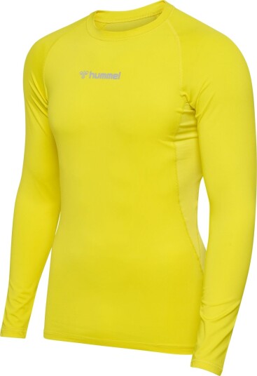 hummel Performance Langermet Baselayer T skjorte Herre Gul 2XL