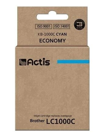 Actis standard KB-1000C - cyan - ink cartridge (alternative for: Brother LC1000C Brother LC970C) - Blekkpatron Blå Actis standard KB-1000C - cyan - ink cartridge (alternative for: Brother LC1000C Brother LC970C) - Blekkpatron Blå