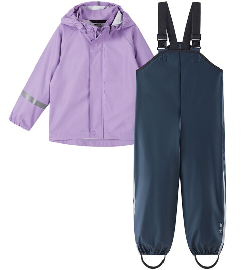 Reima Rain Outfit Tihku Purple 110 Reima Rain Outfit Tihku Purple 110