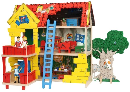 Pippi Langstrømpe Dukkehus Villa Villekulla Pippi Langstrømpe Dukkehus Villa Villekulla