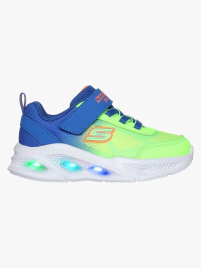Skechers Meteor Lights Grønn 21 Skechers Meteor Lights Grønn 21