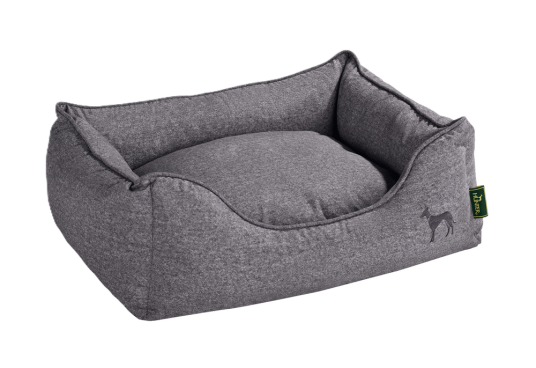 Hunter Boston Microfibre Hundeseng 60x50 cm Grå