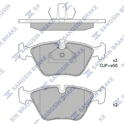 Hi Q SP1389 Bremseklosser