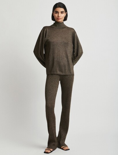Stylein Pearly Trousers Brown M