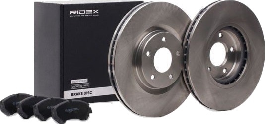 RIDEX 3405B0732 Bremseskiver og -klosser
