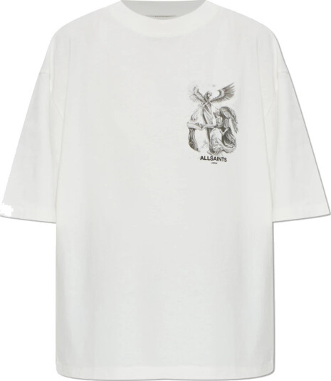 AllSaints Dame Topper Hvit M,